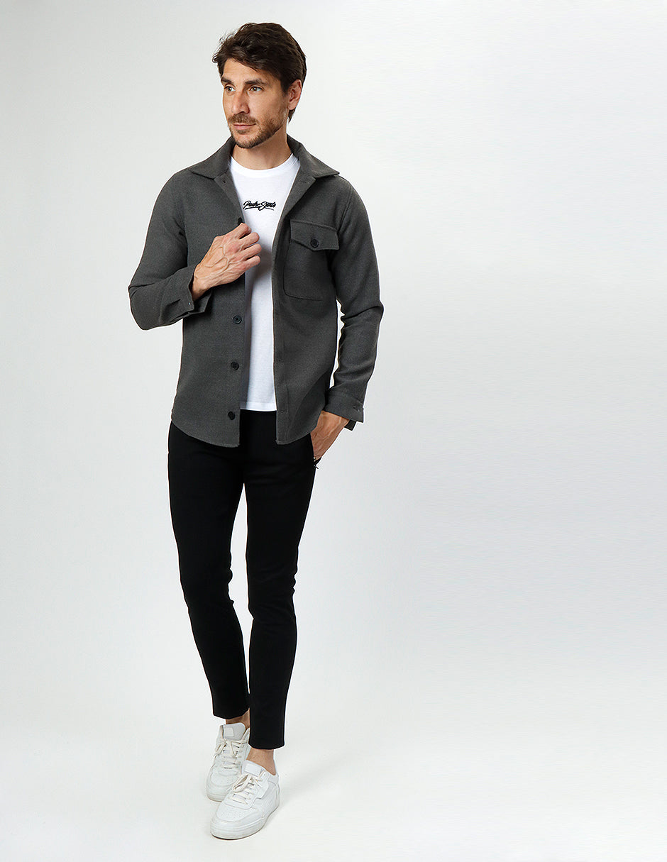 Sobre Camisa Gris