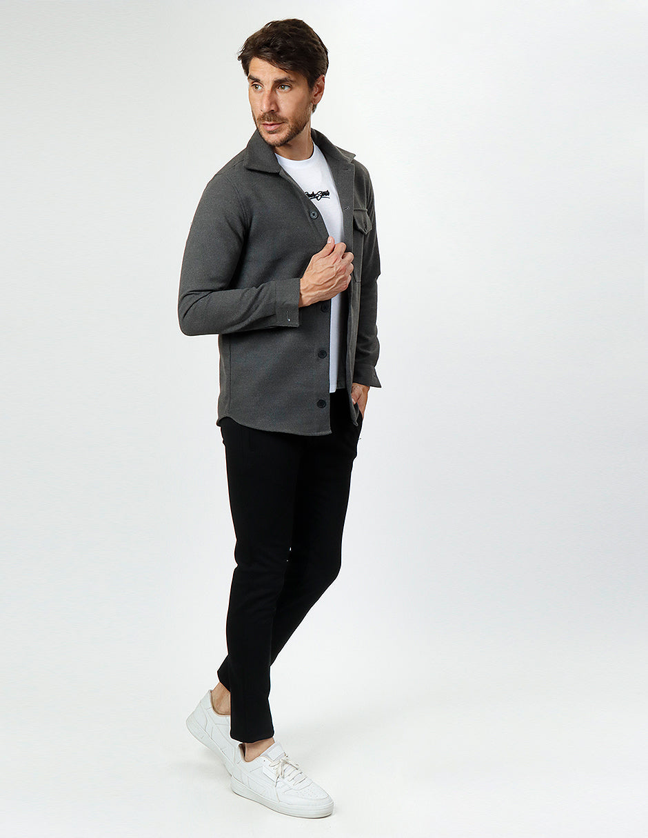 Sobre Camisa Gris