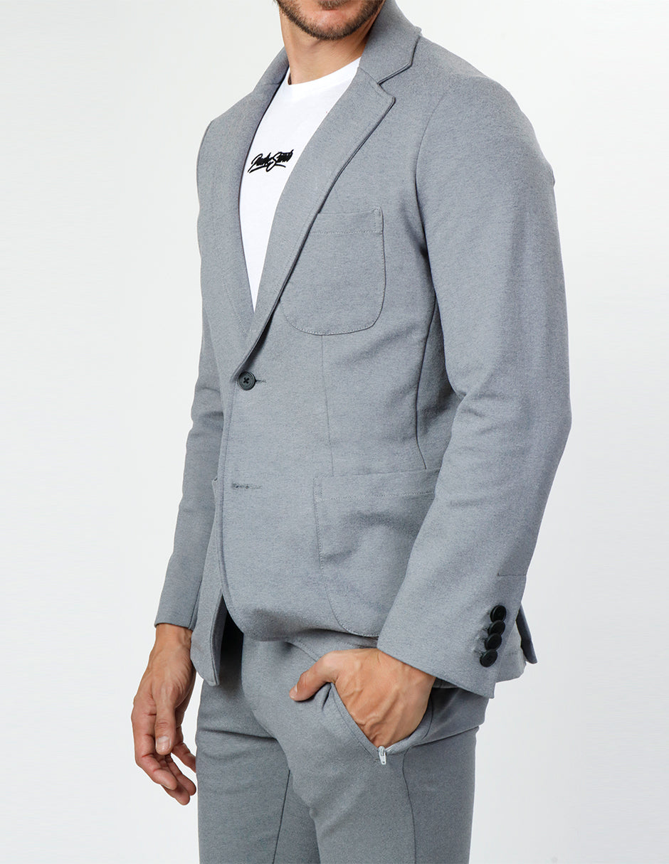 Blazer Sport Gris Medio