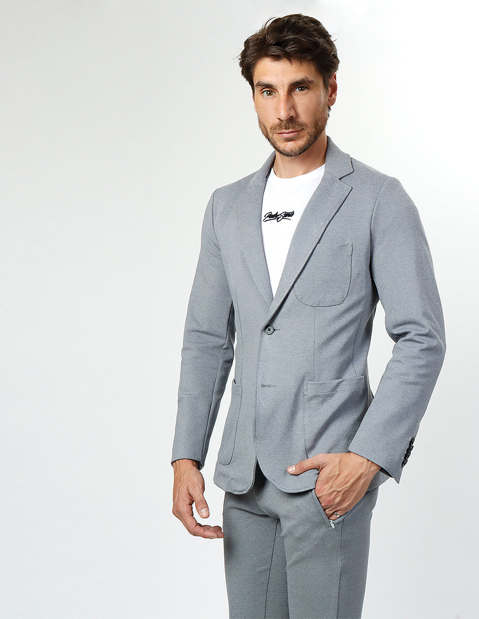 Blazer Sport Gris Medio