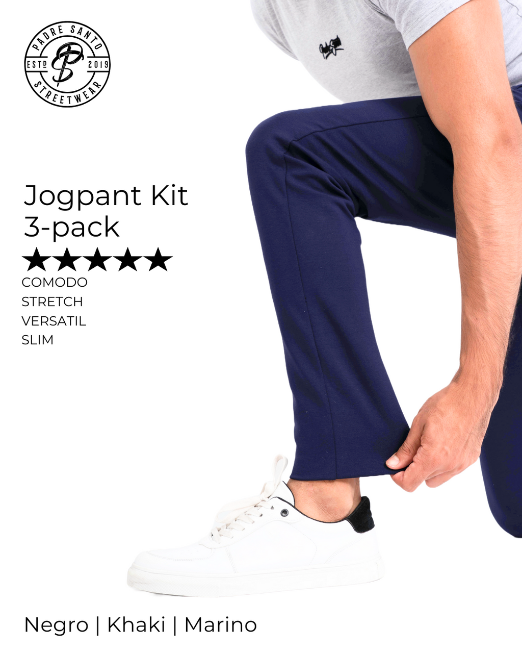 Jogpant 3-Pack — Padre Santo®